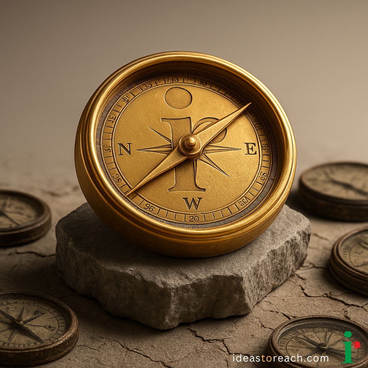 A compass representing deep experience in search engine optimization