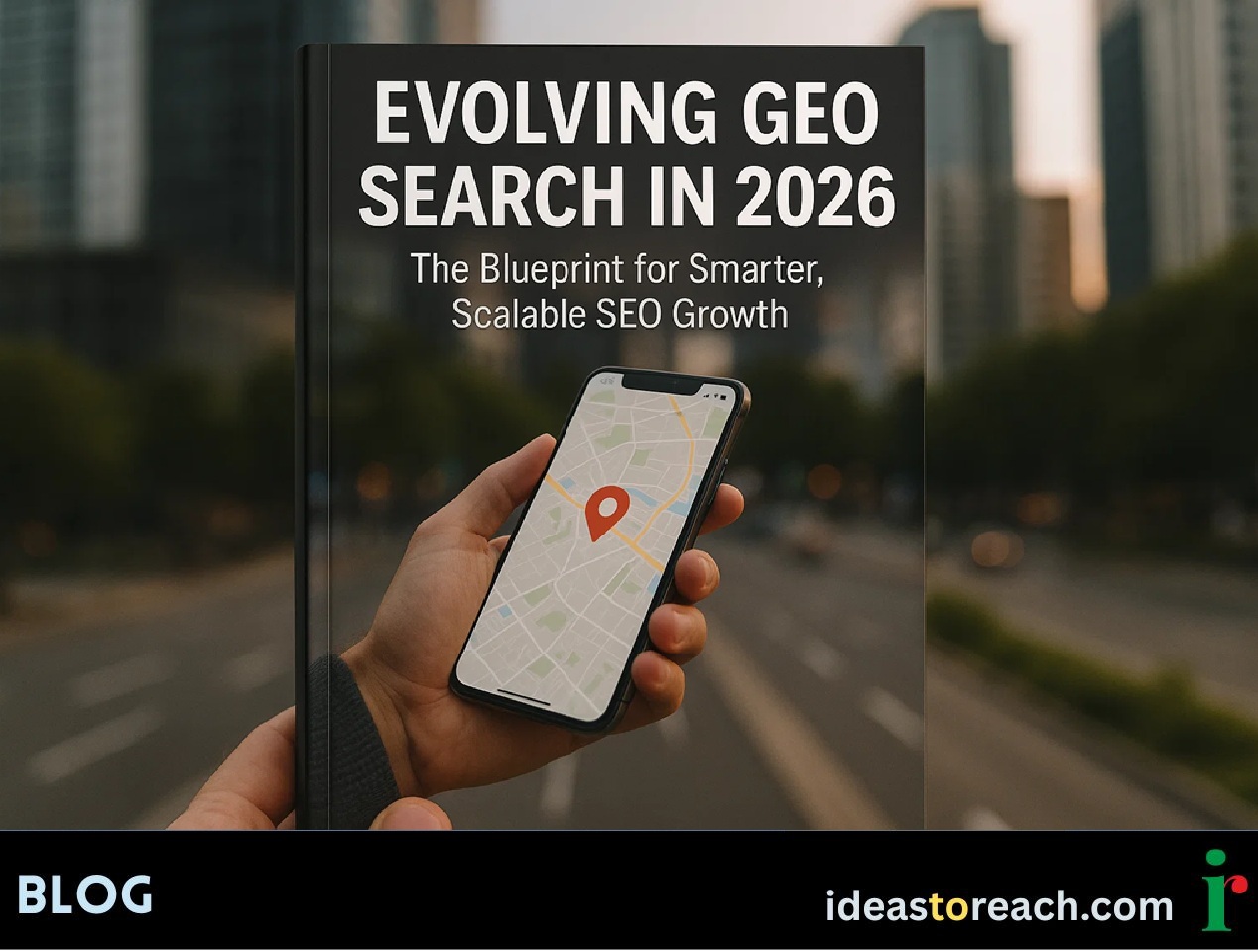 A flowchart showing India-focused GEO strategy with content clusters, schema, voice SEO, and AI metrics.